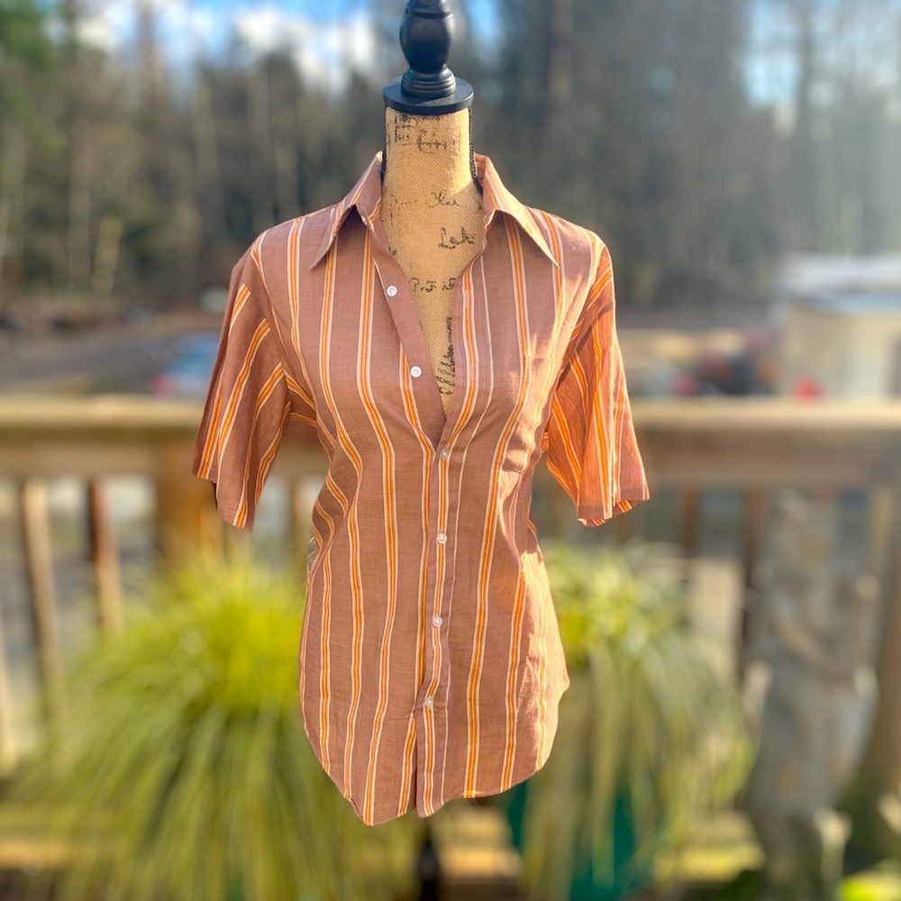 Vintage 70’s button downed shirt